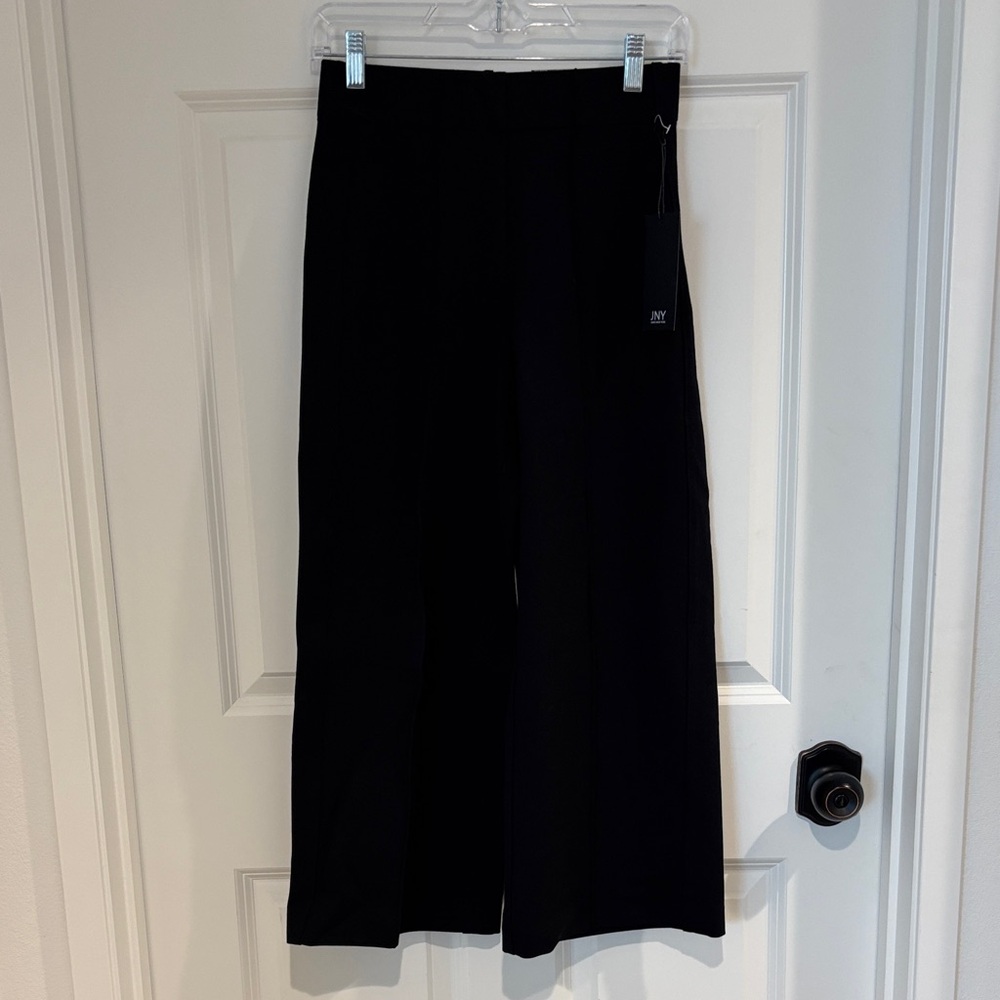Jones New York Black High-Rise Crop Pants